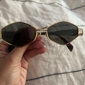 Celine Triomphe geometric sunglasses